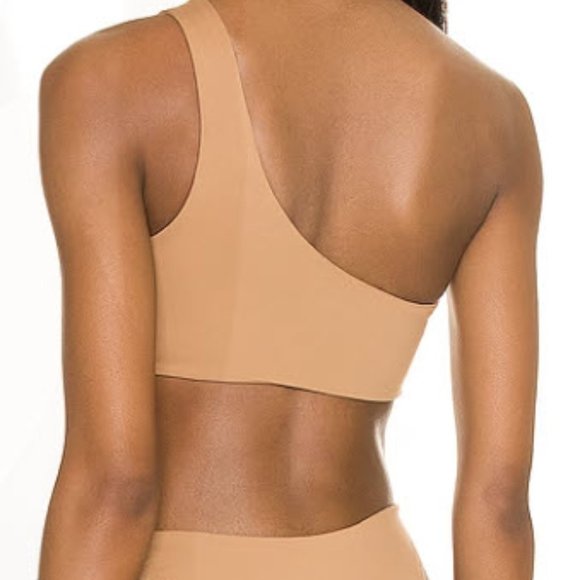 NWT X TESSA BROOKS One Piece Swimsuit, Camel - Picture 2 of 9